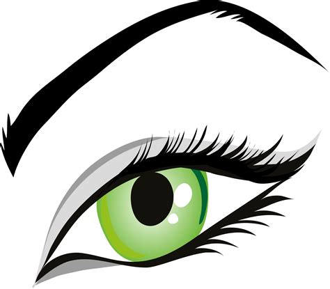 Eyebrow Clipart Green Eye Eyebrow Green Eye Transparent Free For