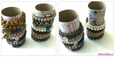 A round pine piece, a rotating spice holder, bonding glue and paint are the basic supplies. Belles Of Beirut: DIY : Bracelet Holder