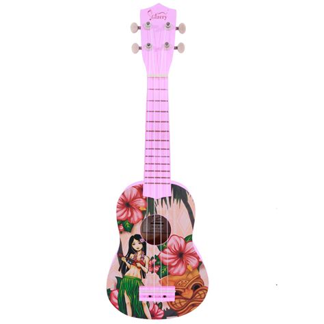 Cute 21 Acoustic Soprano Ukulele Uke 12 Frets Instrument Hawaiian