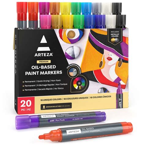 Oil Based Paint Markers Set Of 20 —