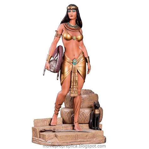 Cleopatra Queen Of Egypt Th Scale Painted Polystone Statue