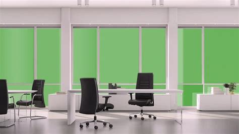 Office Background Green Screen Detail Explanation