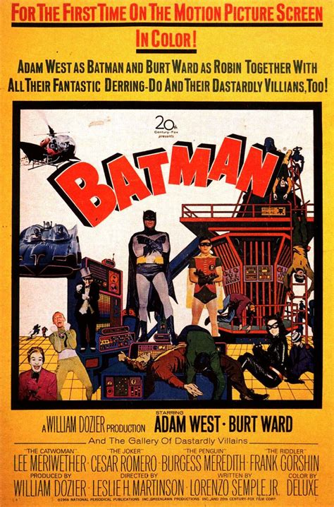 Movie Review Batman The Movie 1966 Lolo Loves Films