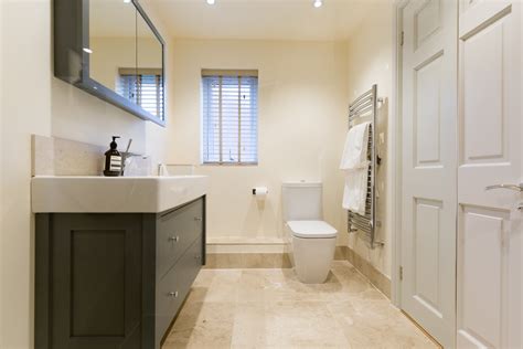 Honed Marble En Suite Bathroom Jeremy Colson Bathrooms Surrey