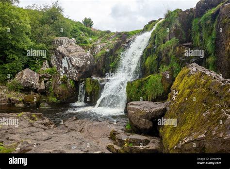 The River Endrick At Loup Of Fintry Waterfalls Near Fintry Scotland