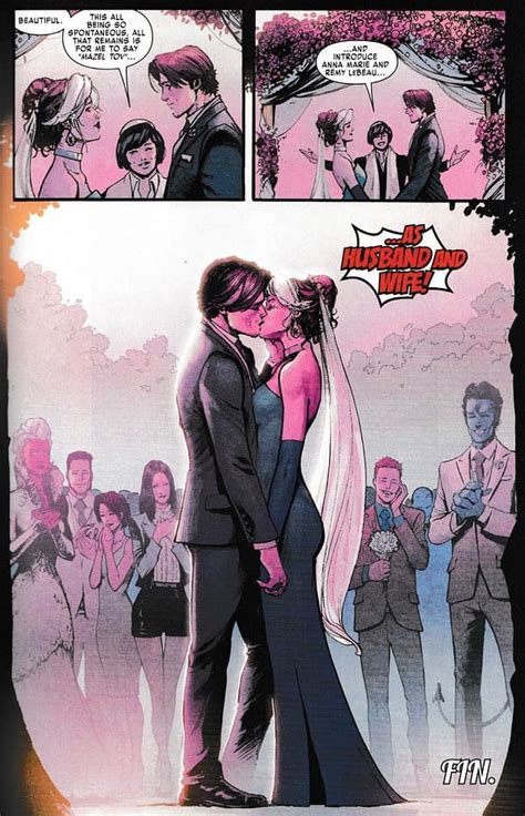 How Was Rogue Able To Kiss Gambit On Their Wedding Day And The Rest