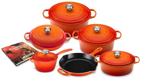 We've gathered the best cast iron cook pots on the market today so you can up your perfectly seasoned cooking game and impress your friends and family. Le Creuset Cast Iron Cookware Set 12-piece Flame | Cutlery ...
