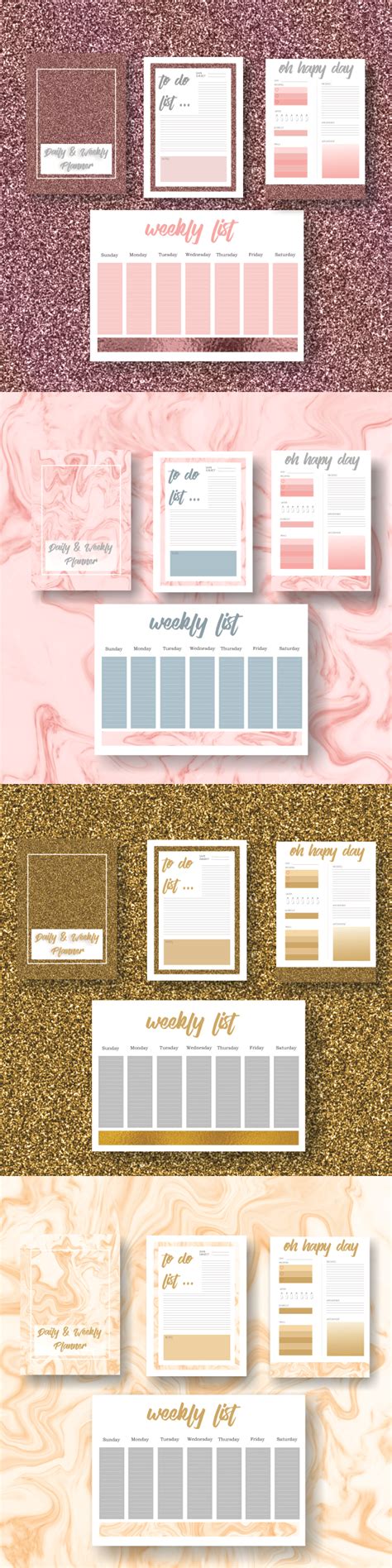 Join millions of others & build your free resume & land your dream job! Daily and weekly planner, printable | Daily planner ...