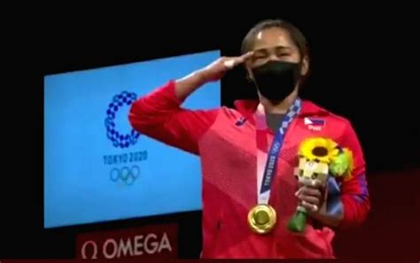 Olympics Weightlifter Hidilyn Breaks Philippines Gold Medal Drought