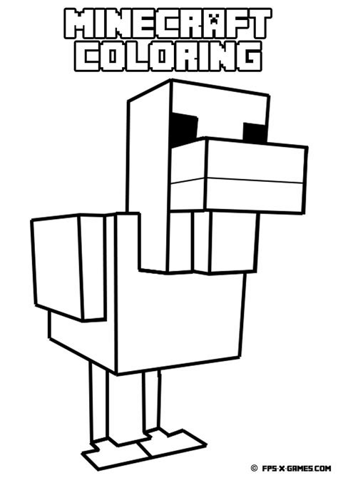 Free Minecraft Coloring Pages Stampy Download Free Minecraft Coloring