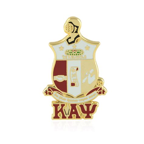 Kappa Alpha Psi Coat Of Arms Greek Letter Lapel Pin Nupemall