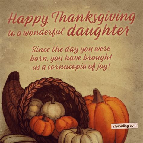 34 Ways To Say Happy Thanksgiving To Your Daughter