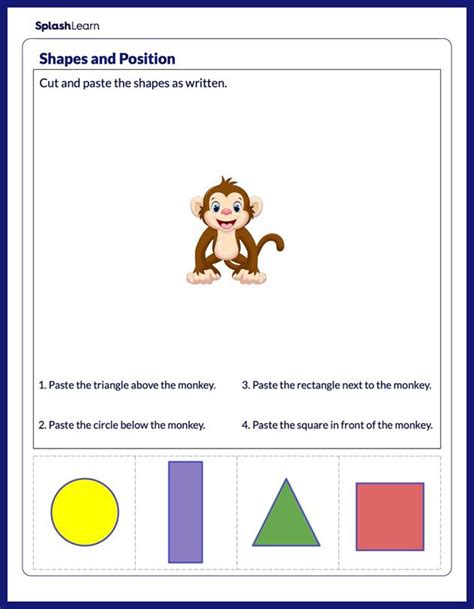 Position Maths Worksheets For Grade 1