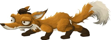 Walking Fox Animals Clipart Png Transparent Image 11