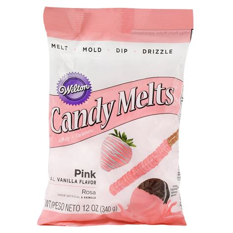 Wilton Pink Candy Melts 12 Oz