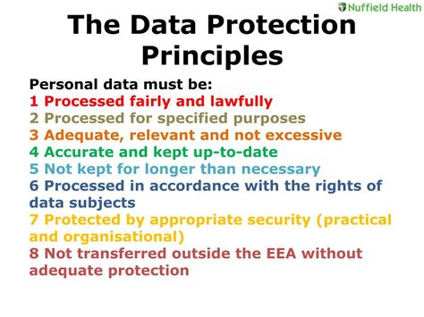 Ppt The Data Protection Act Overview Powerpoint Presentation Free