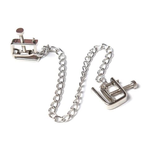 Exotic Accessories Metal Nipple Clamps Adult Products For Women Breast Clips Metal Chain