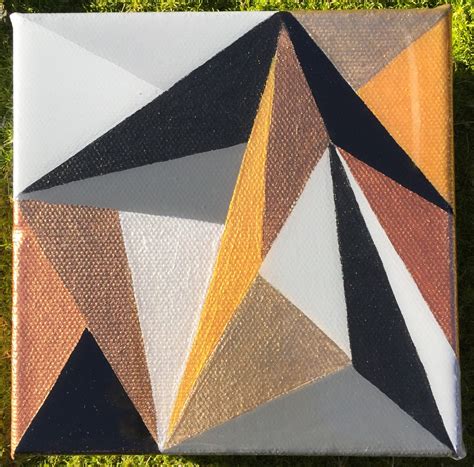 Original Geometric Abstract Painting