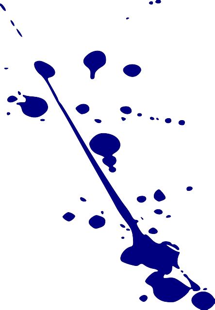 Splatter Blue Paint · Free Vector Graphic On Pixabay