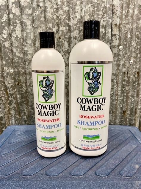 Cowboy Magic Rosewater Shampoo Franklin Saddlery