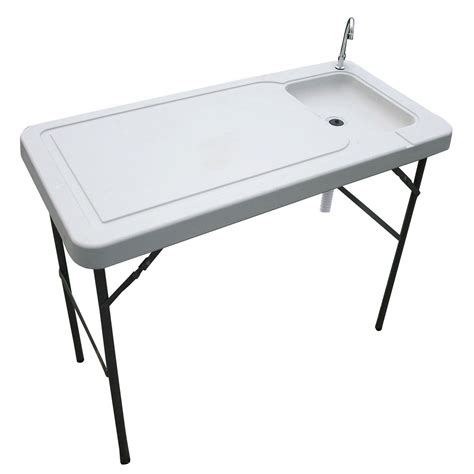 Versatile, easily portable and effective, the goplus folding fish fillet table is one of the best fish. Portable Camping Folding Fish Cutting Table Sink Faucet ...
