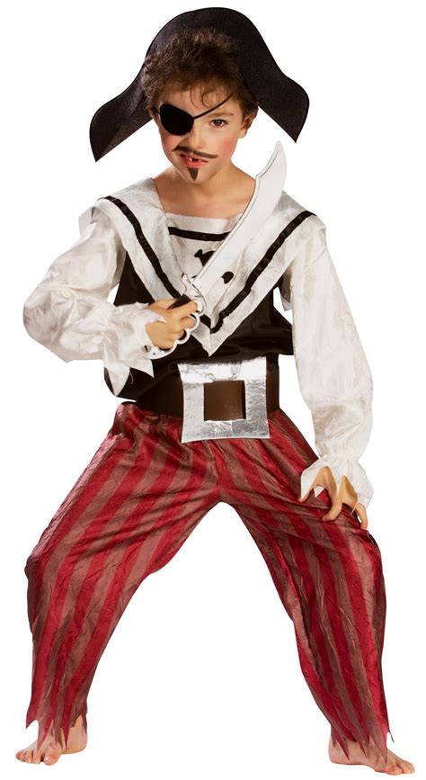 Cómo Hacer Un Disfraz De Pirata Para Niños Con Patrones Todo Halloween