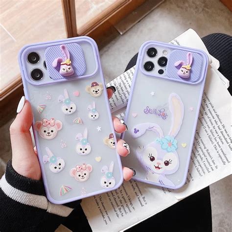 laudtec luxury girl cute phone cover rabbit phone case for iphone 12 pro max 11 x xs xr 7 8 plus