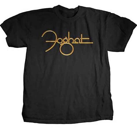 Foghat Gold Logo T Shirt Brand New Official T Shirt Etsy