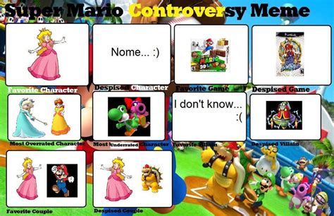 Super Mario Controversy Meme By Mariostrikermurphy On Deviantart