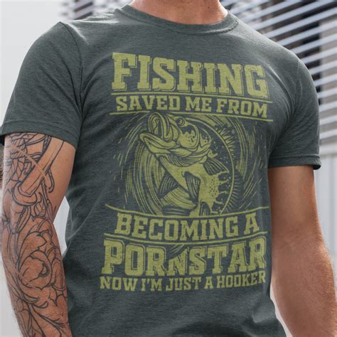 Fishing Shirts Funny Fishing T Shirts For Men Outdoor Etsy