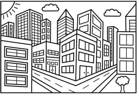 City Coloring Pages Best Coloring Pages For Kids Toddler Coloring