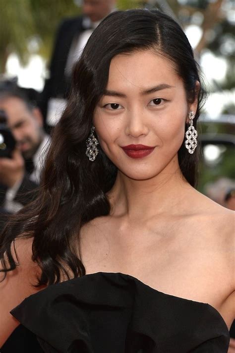 Liu Wen Cannes 2014 Retro Hairstyles Celebrity Hairstyles Xiao Li
