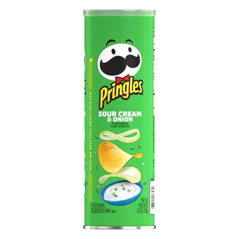 Save On Pringles Potato Crisps Chips Sour Cream And Onion Order Online
