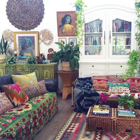 43 Elegant Bohemian Style Living Room Decoration Ideas