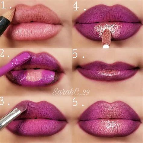 Step By Step Lips Makeup Lipsmakeup Tutorial How To Do Makeup Like A