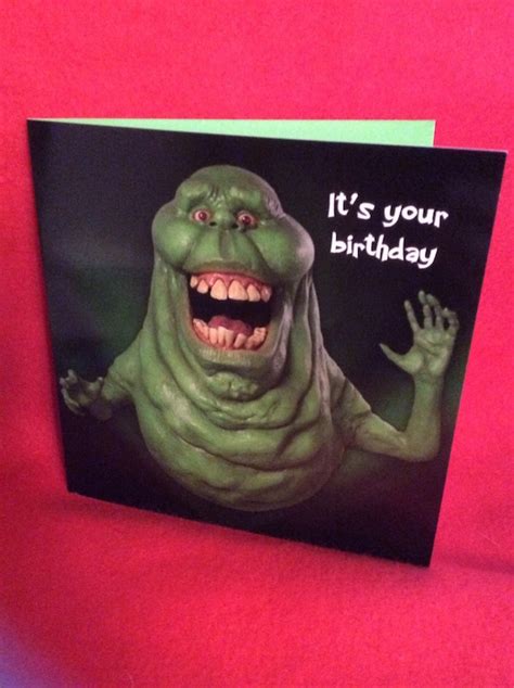 Horror Birthday Card Greeting Card Halloween Etsy