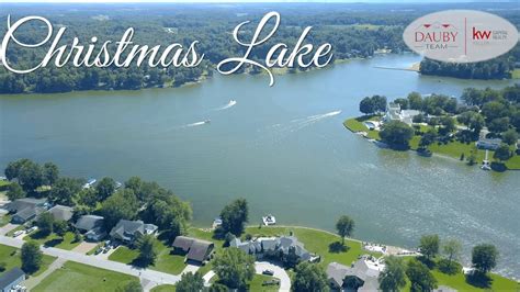 Christmas Lake Village In Santa Claus In Aerial Video Tour Youtube