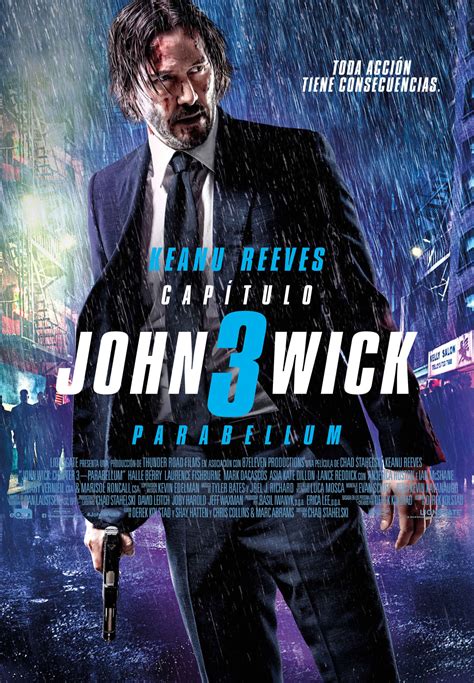 I assume that is the 1/3 pleasant action series currently generating movies (after 'james bond' and 'mission impossible'). John Wick 3 - Película 2019 - SensaCine.com