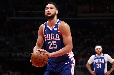 Ben Simmons Shooting Video Watch 76ers Ben Simmons Make 3 Pointer To Shock Nba World Bleacher