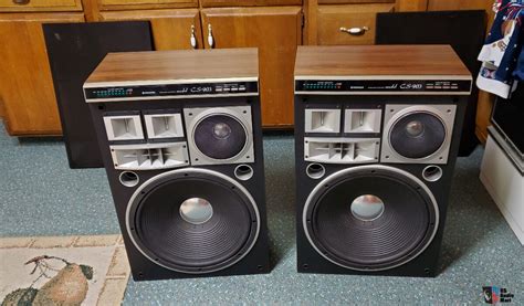 Vintage Pioneer Cs 903 Stereo Speakers Amazing Condition For Sale