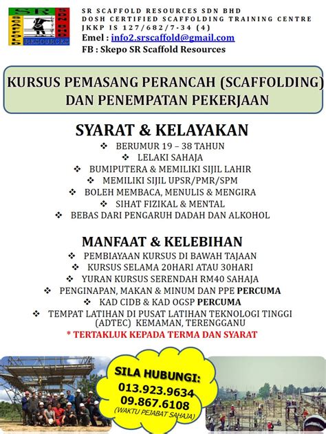 Permohonan jawatan kosong penyelia dan pembanci, banci penduduk & perumahan malaysia 2020 ini hendaklah dilakukan secara dalam talian (online). jmc kota bharu: Jawatan Kosong Di SR Scafflod Resources ...