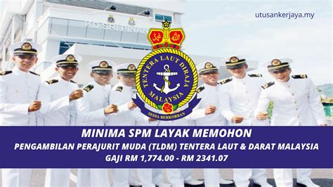 Terkini Pengambilan Perajurit Muda Tldm Tentera Laut Diraja Malaysia