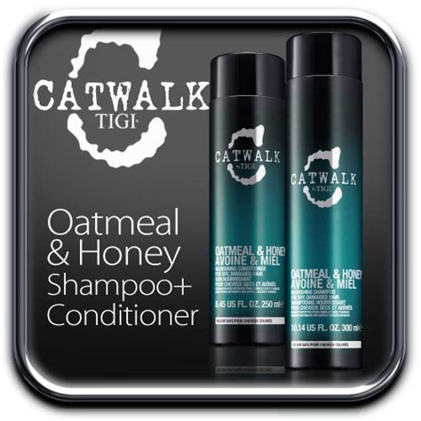 Tigi Catwalk Oatmeal Honey Shampoo Conditioner Duo Ml And Ml