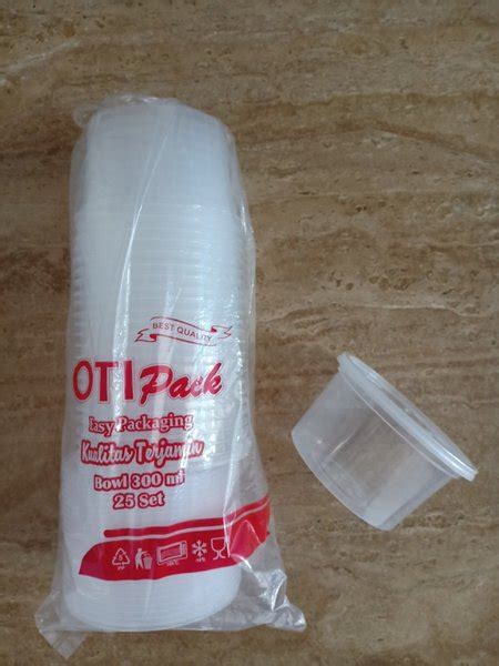 Jual OTB300 Thinwall Bulat Plus Tutup Di Lapak OTI PACK Thinwall