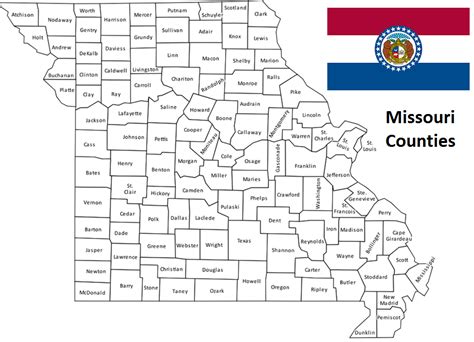 List Of All Counties In Missouri Countryaah Com