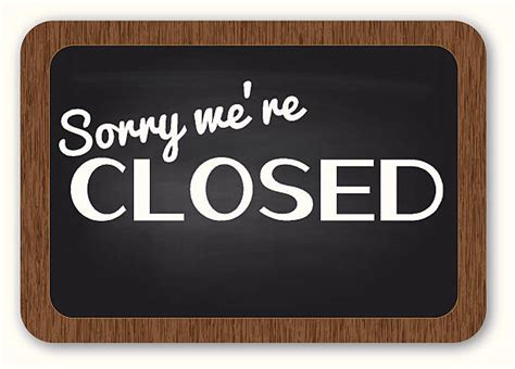 Best Sorry Were Closed Illustrations Royalty Free Vector Graphics