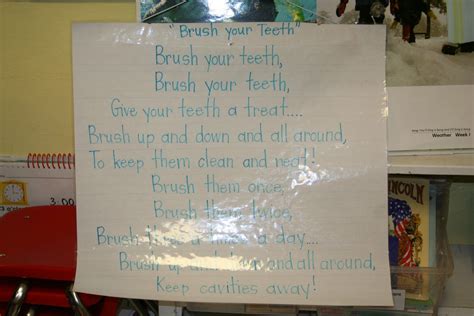 Brush Your Teeth Poem Yahoo Image Search Results Dental Health