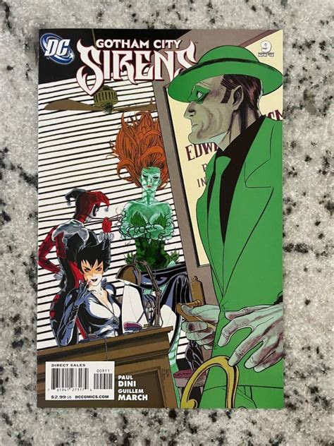 Gotham City Sirens 9 Nm Dc Comic Book Harley Quinn Catwoman Poison