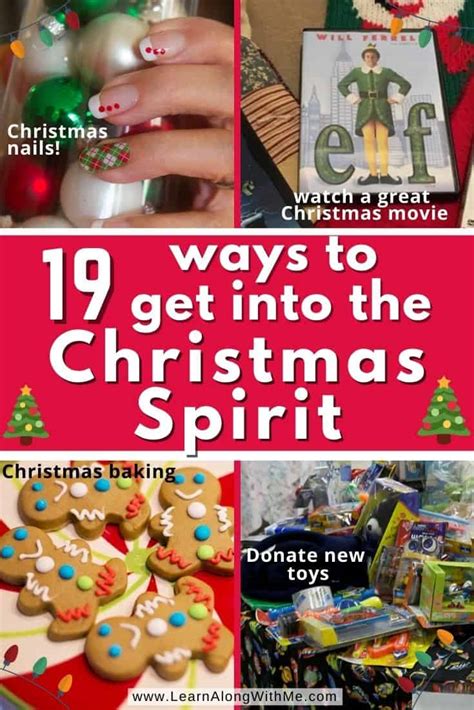 19 Ways To Get Into The Christmas Spirit Learn Along With Me