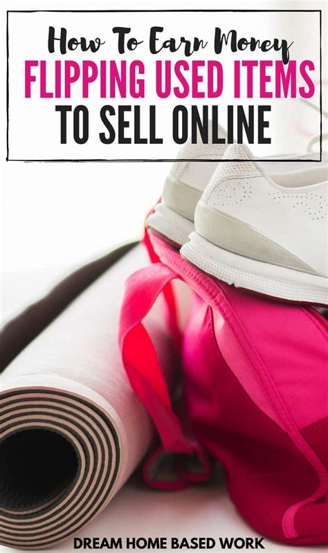 It's like a virtual flea market. How to Earn Money Flipping and Selling Used Items Online